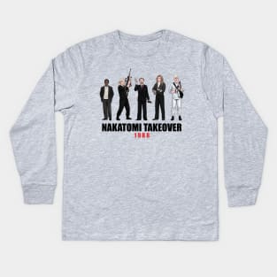 Nakatomi Takeover 1988 Kids Long Sleeve T-Shirt